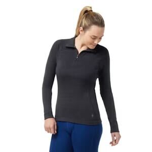 Smartwool Womens Classic Thermal Merino Base Layer Quarter Zip XS